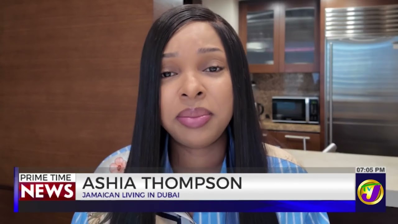 On Edge In The Emirates: Jamaican In Dubai Recalls Ordeal: Praying For Peace  | TVJ News