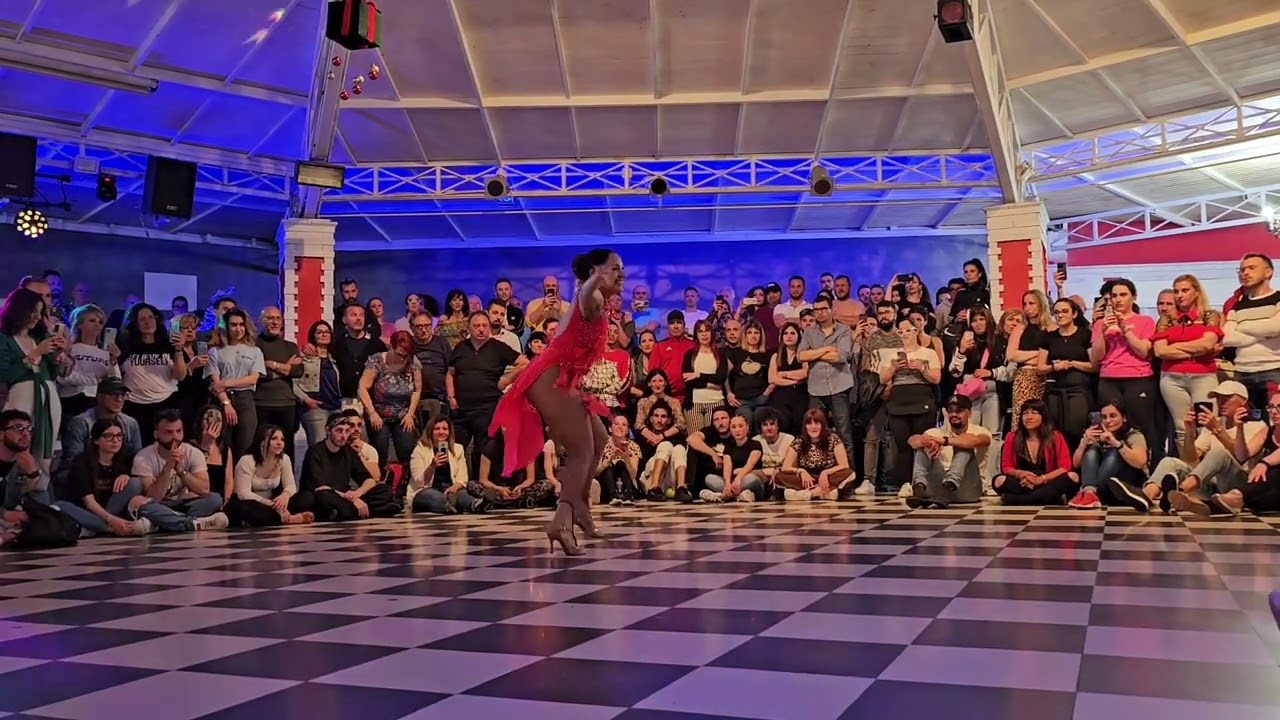 Barbara Jimenez #salsa 1 maggio 2023 ❤ Tanguera Gela