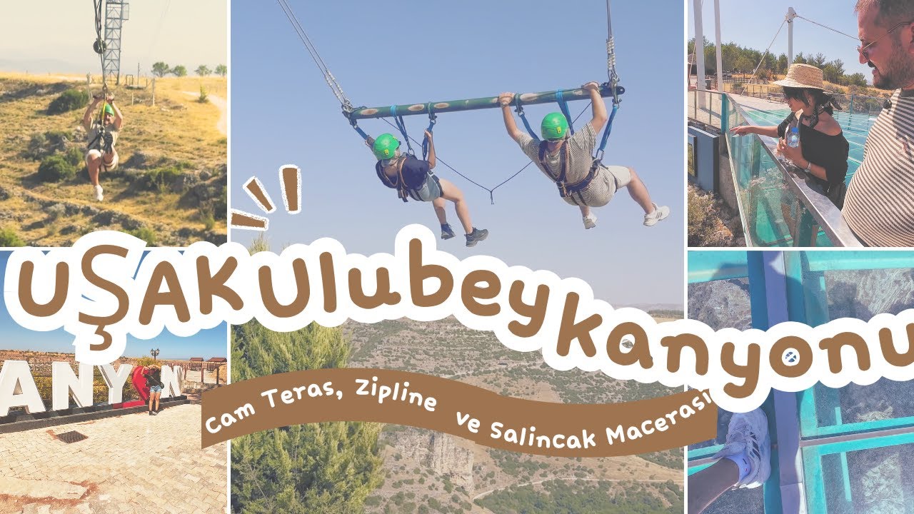 ULUBEY CANYON, TURKEY | GLASS TERRACE, ZIPLINE & GIANT SWING ADVENTURE!
