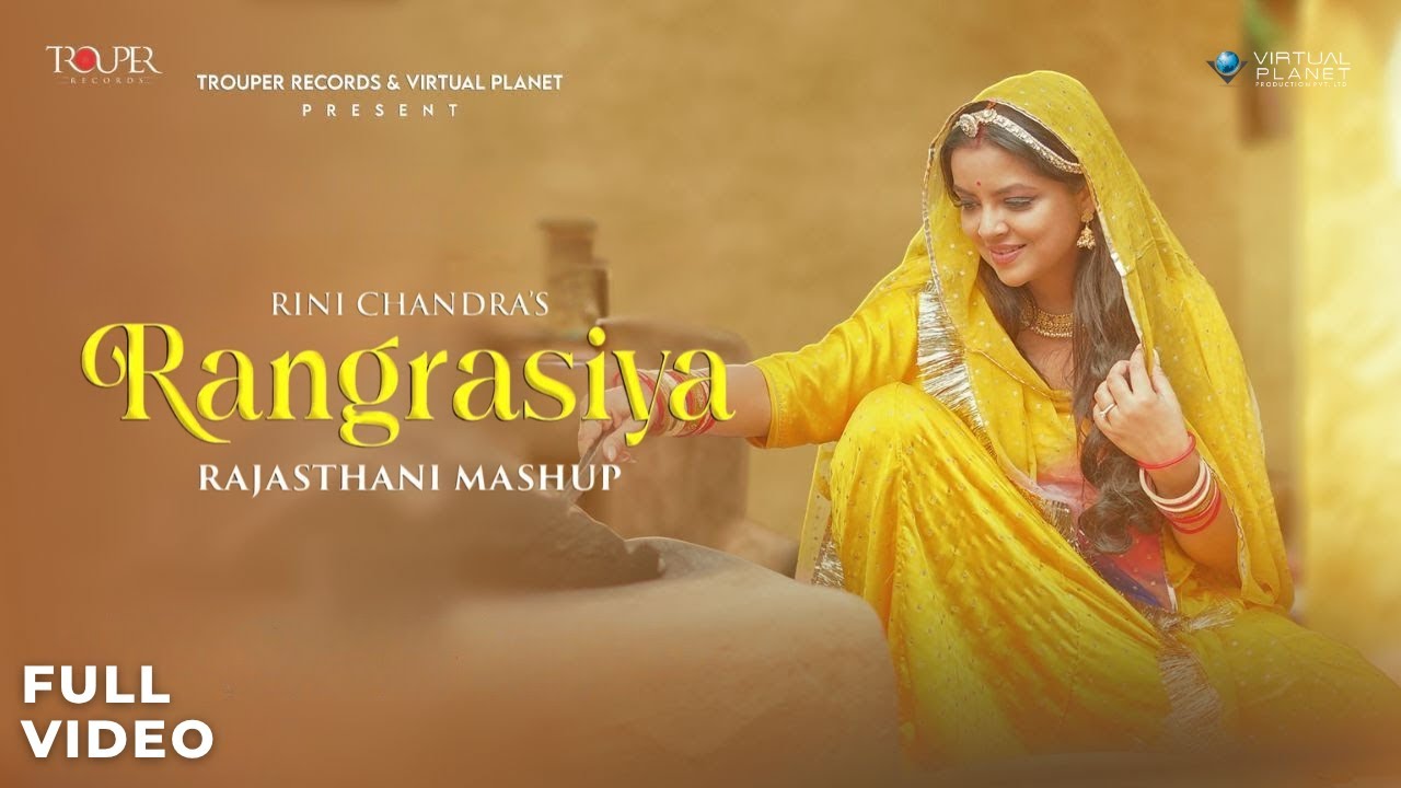 Rangrasiya- Rajasthani Folk Song | Rini Chandra | Rj Rohit | New Rajasthani Folk love Song