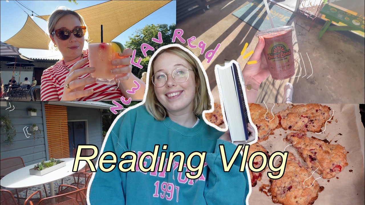 cozy reading vlog: fav new fantasy of the year + wishing for fall vibes