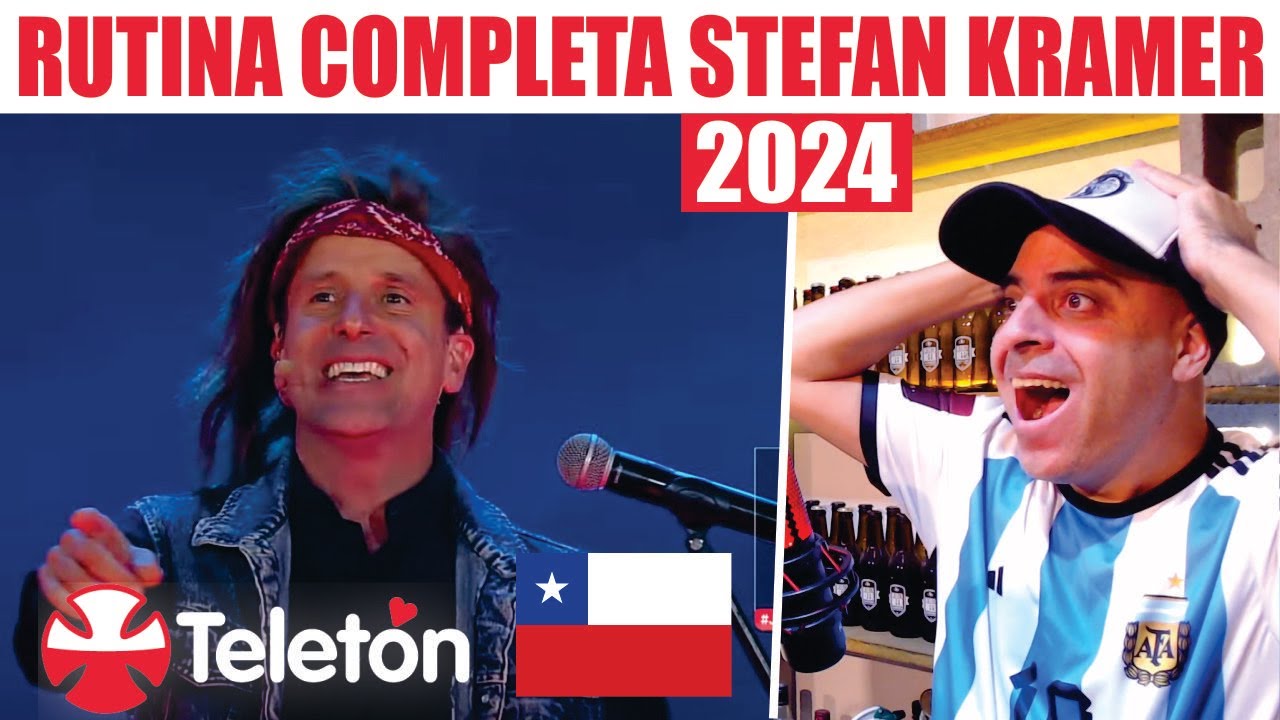 TELETÓN 2024 | RUTINA COMPLETA DE STEFAN KRAMER // REACCIÓN DE ARGENTINO!
