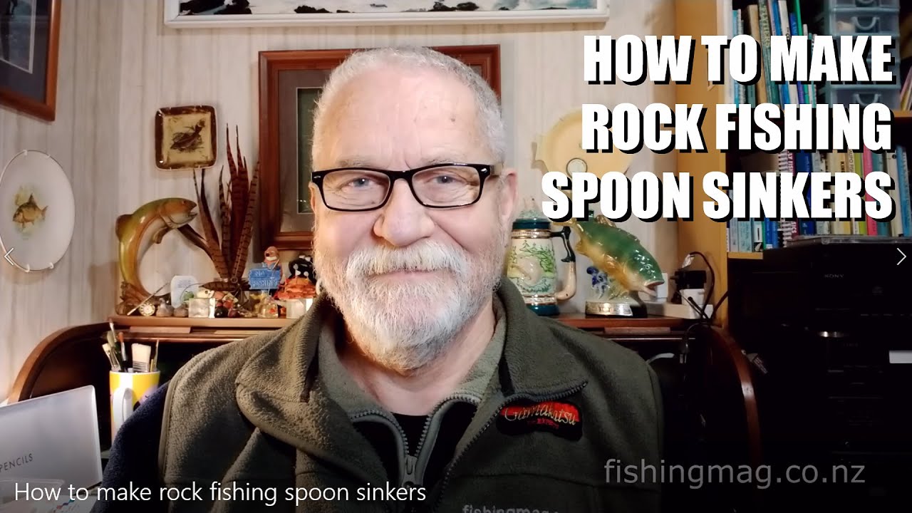 How to Make Rock Fishing Spoon Sinkers