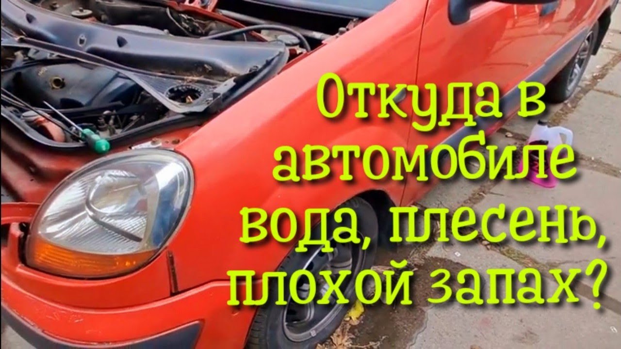 Вода в салоне автомобиля?