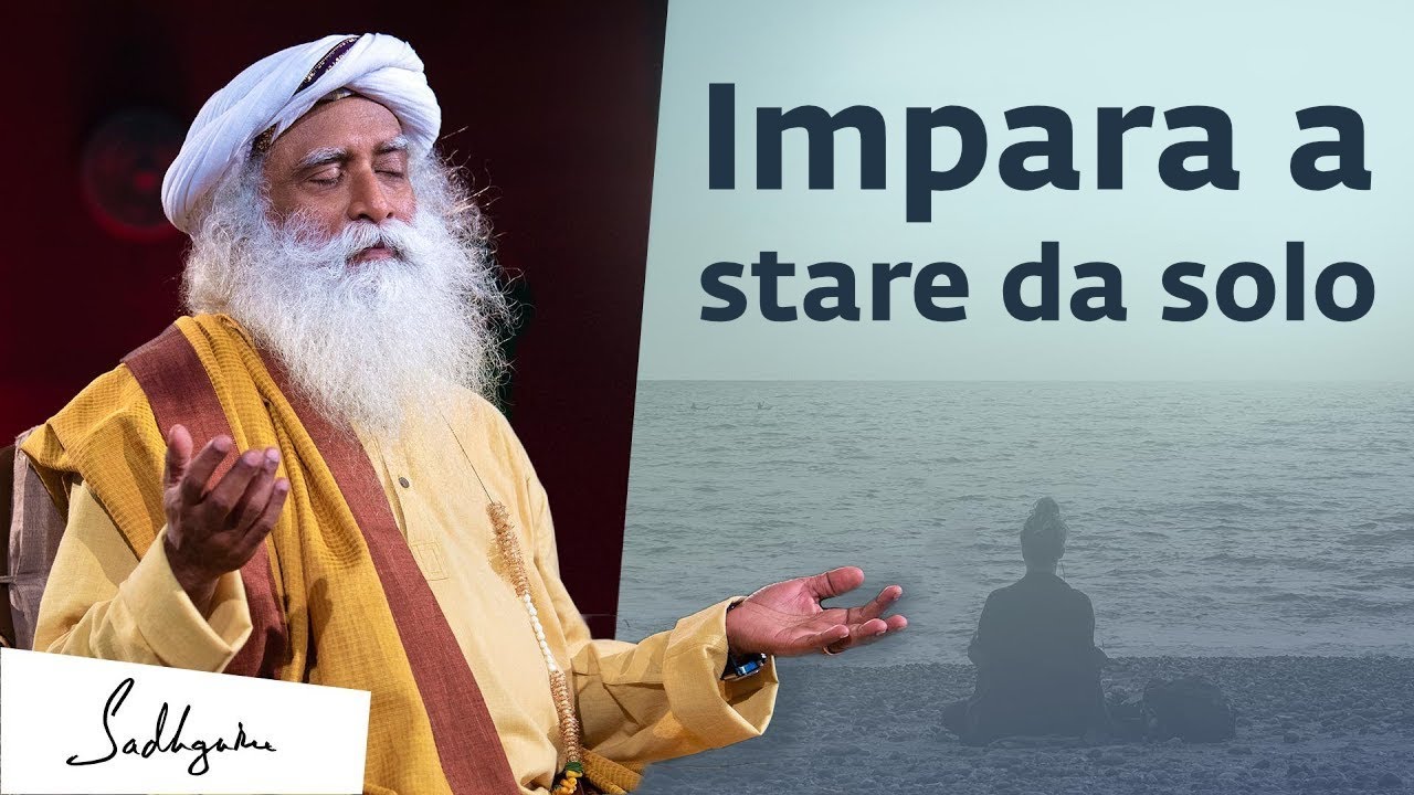 Impara a stare da solo nella tua spiritualità | Sadhguru Italiano