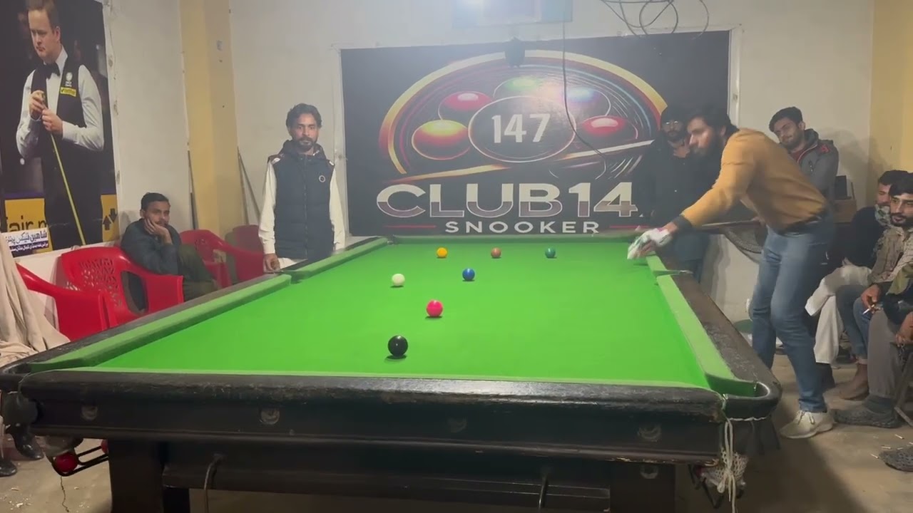 Tournament winning Frame Chunian snooker 