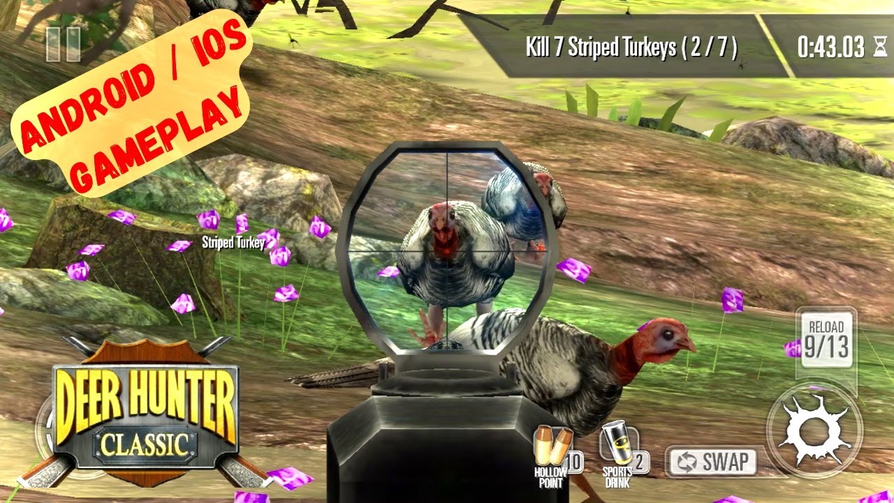 Deer Hunter Classic - Turkey shooting + 3 New Regions!!!