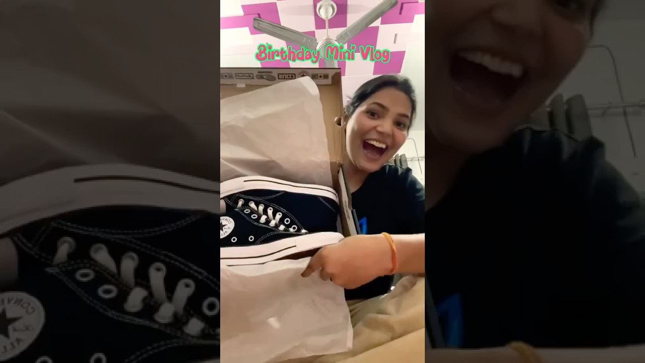 Mini vlog - Birthday gifts🎁 #minivlog #whatieatinaday #minivolgs #birthdaycelebration #pizzalover