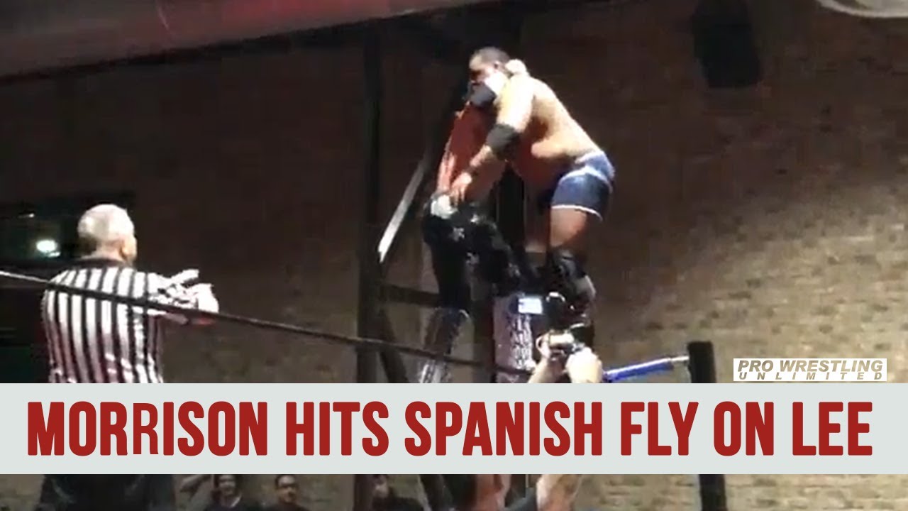 John Morrison Hits Amazing Spanish Fly On Keith Lee At Wrestle Circus Event (VIDEO)