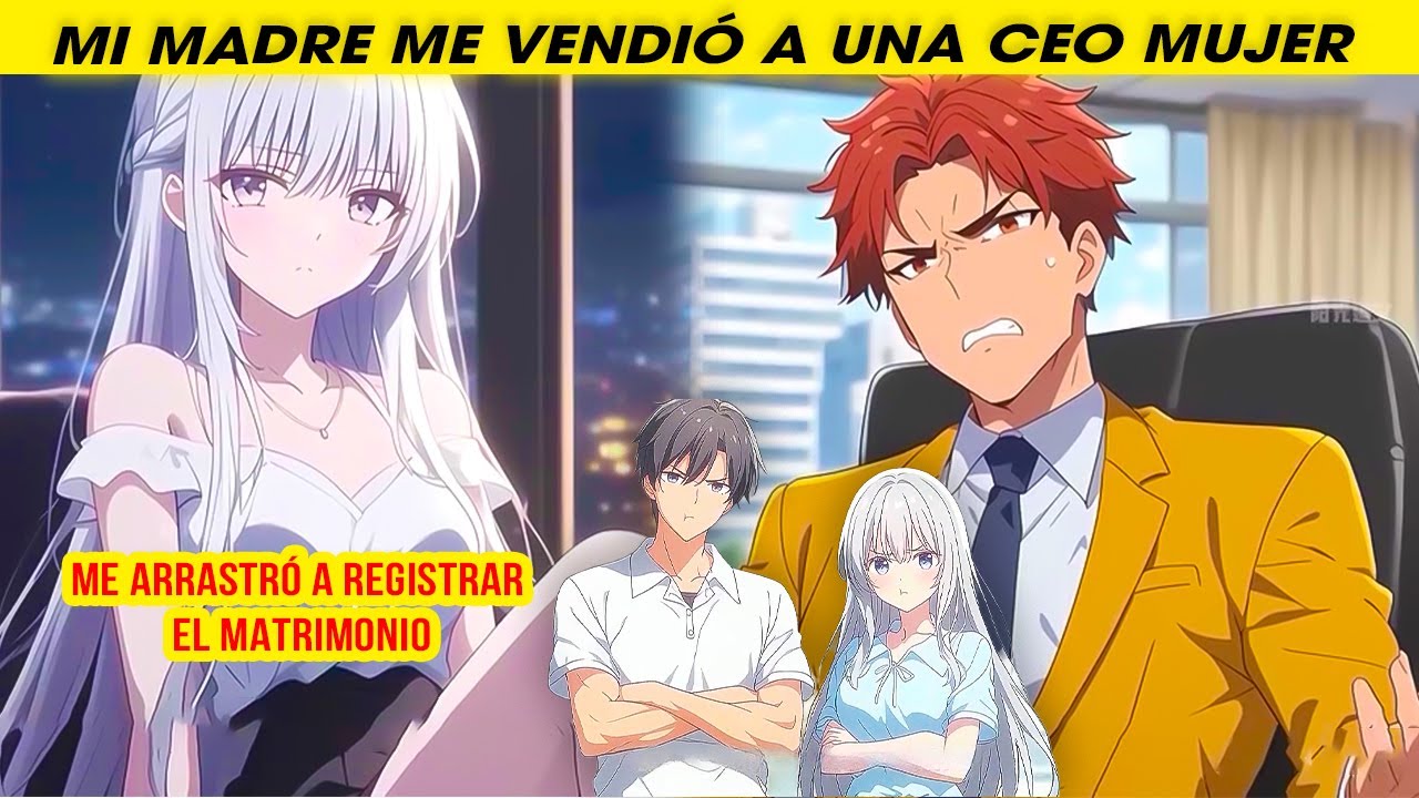 Mi Madre Me VENDIÓ a una CEO MUJER MAYOR y Me Arrastró a REGISTRAR el Matrimonio | Aventura Cómic