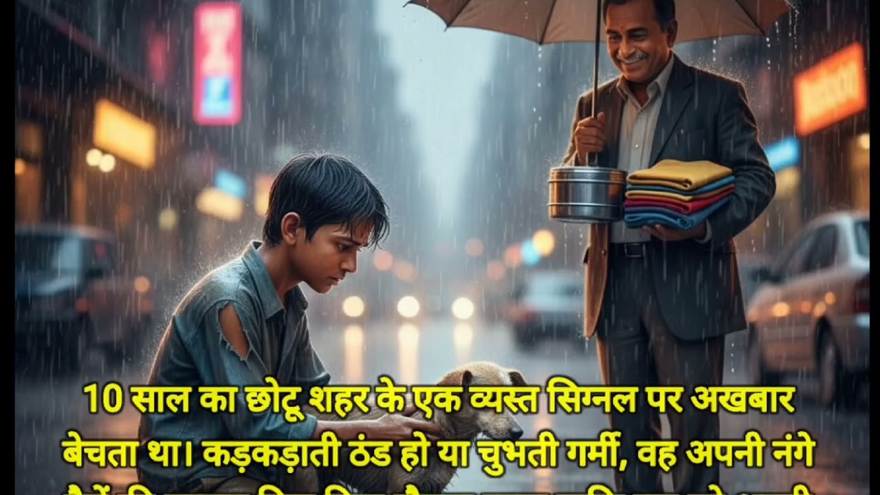 “भूखा था बच्चा, फिर भी कुत्ते को दूध पिला गया – दिल छू लेने वाली सच्ची कहानी” Hindi moral story 😰😭😰