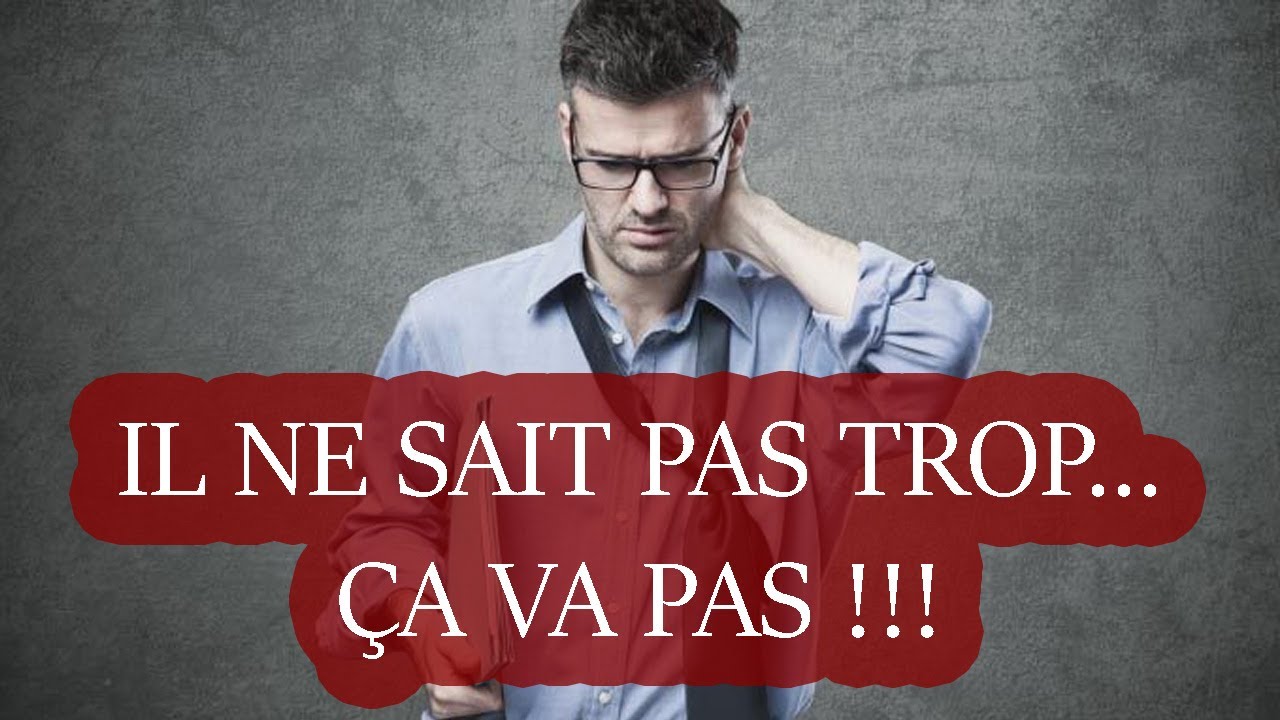 Homme Hésitant - Il Ne Sait Pas S'il Sera Disponible, Envoyez-lui Ça !