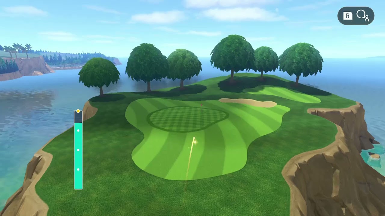 Switch Sports - Golf - hole 18 Albatross