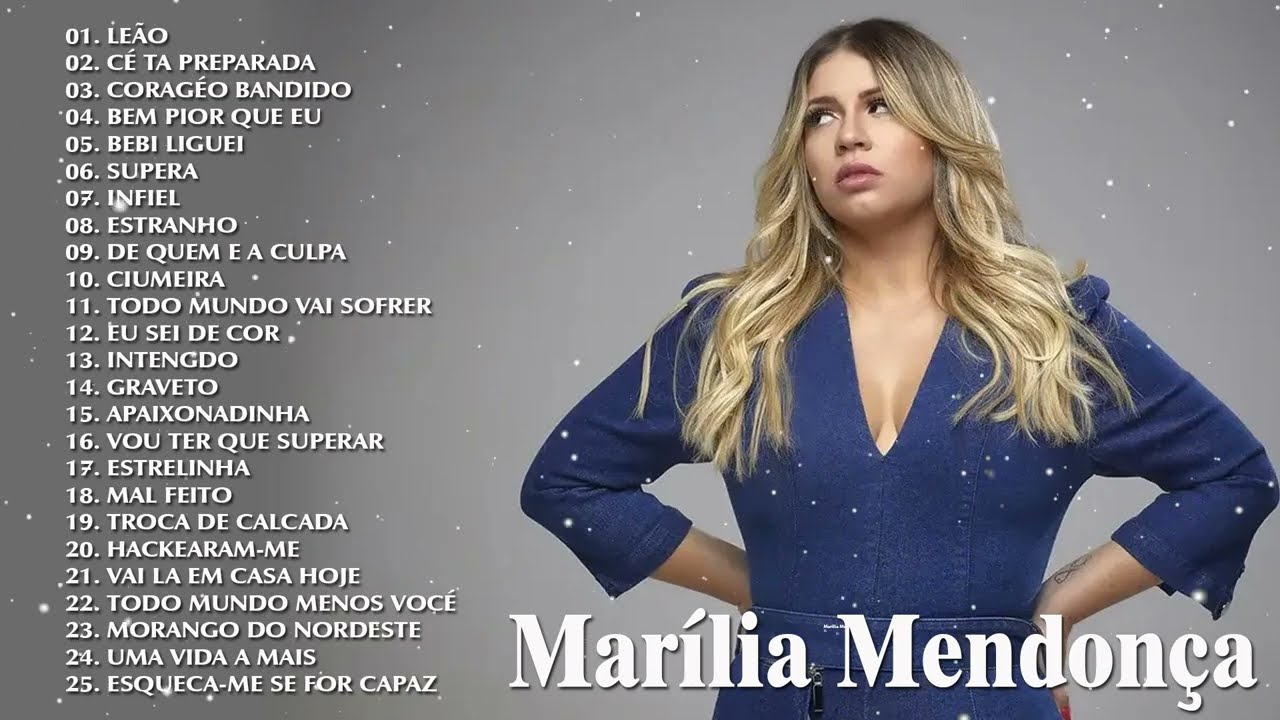 Marília Mendonça 2025 ~ As Mais Tocadas do Marília Mendonça ~ Marília Mendonça Melhores Musicas 2025