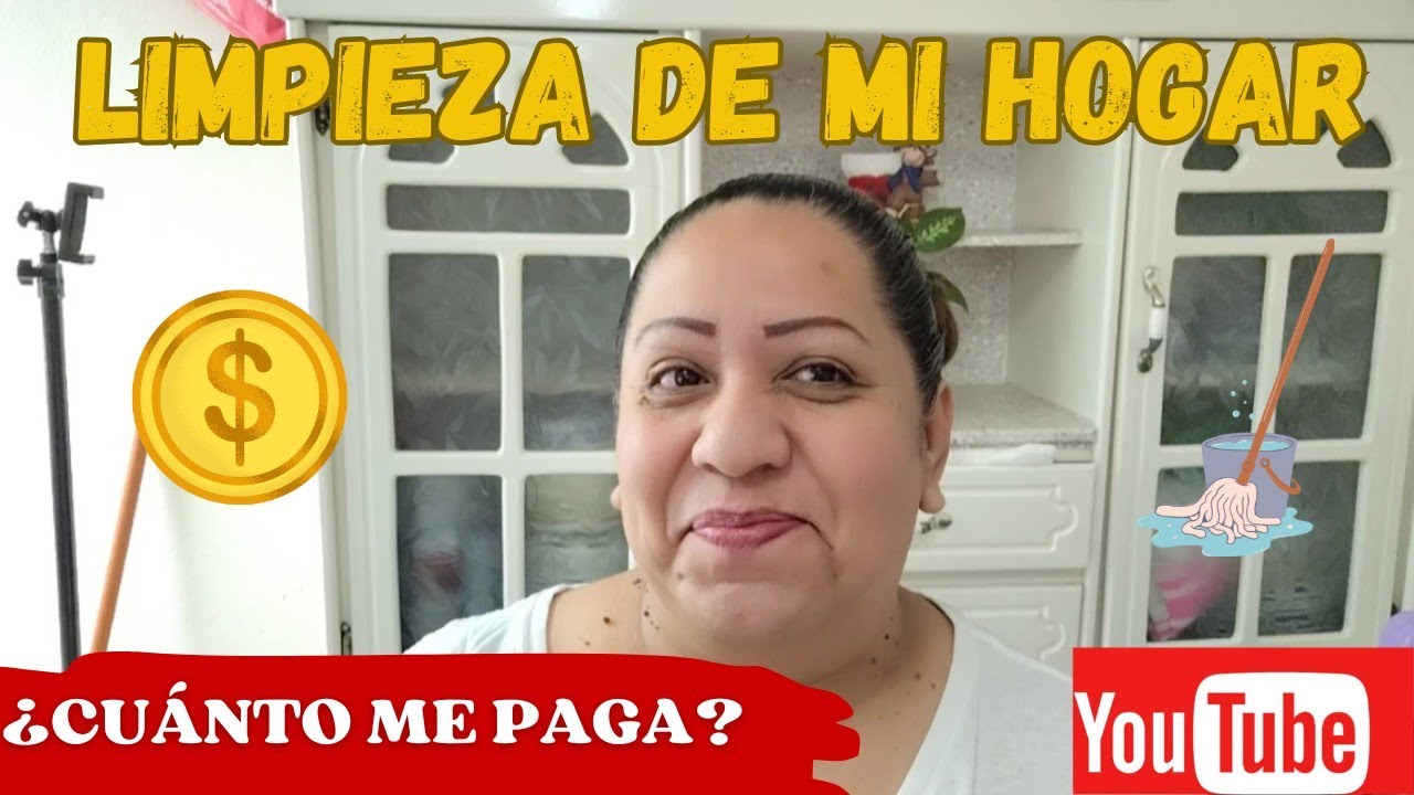 💲MIS PRIMEROS PAGOS DE YOUTUBE 💵🤑 LIMPIEZA DE MI HOGAR 🪣🧹🧼🫧 ALMUERZO ECONÓMICO 