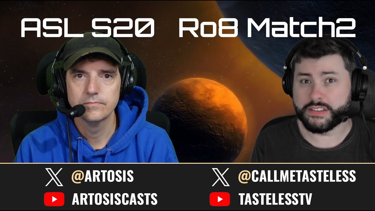 [ENG] ASL Season20 | RO.8 M2 SnOw vs effort (Tastosis)