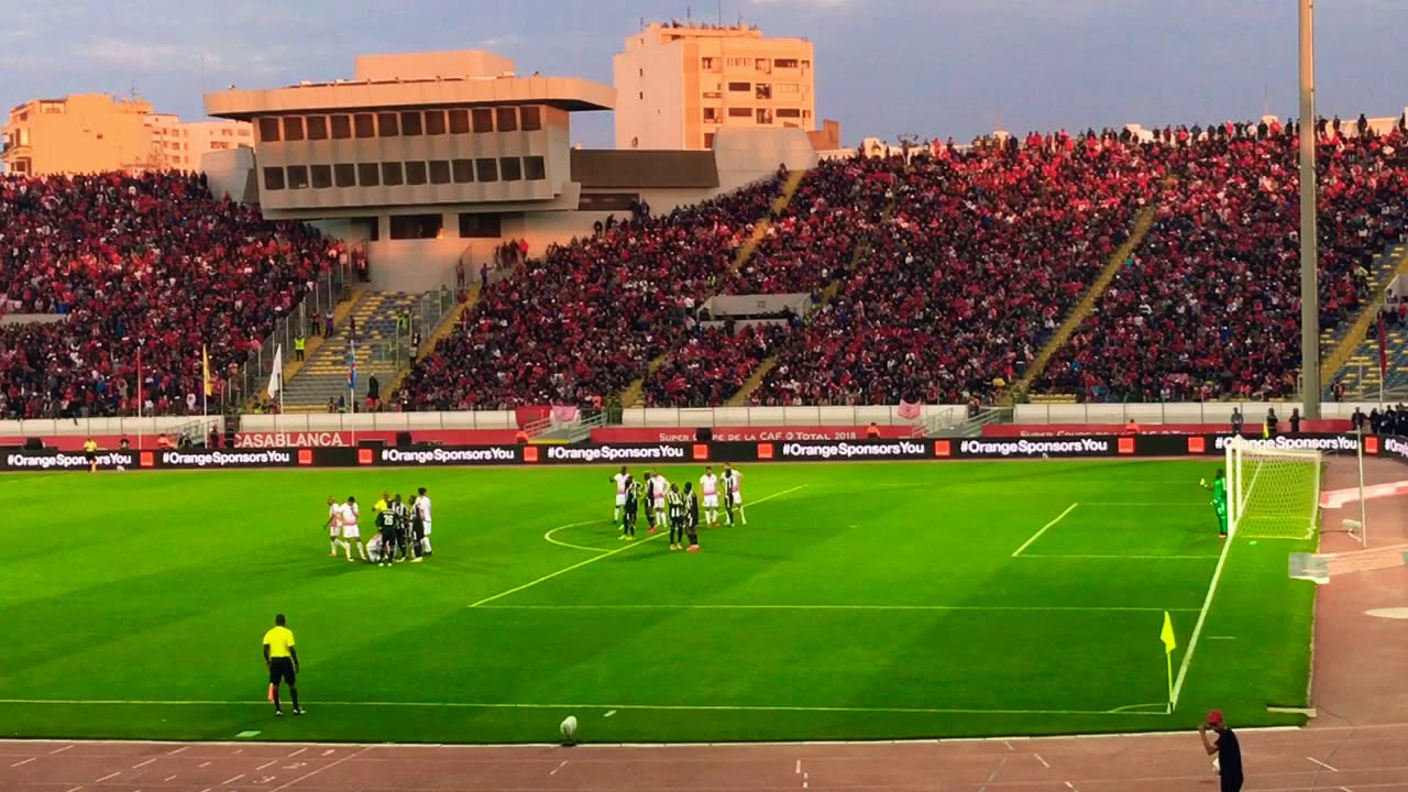 Wac VS TP Mazembe. هدف الوداد من المدرجات.