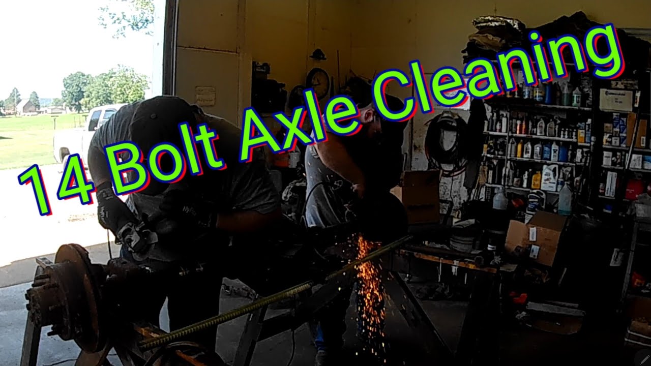Stripping a GM 14 Bolt and Adding 4 Link Brackets