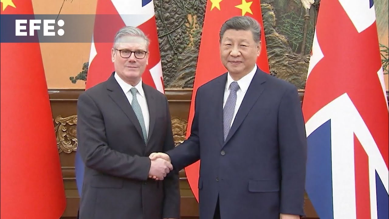 Starmer apuesta en China por el deshielo con Pekín tras casi dos décadas de fricción