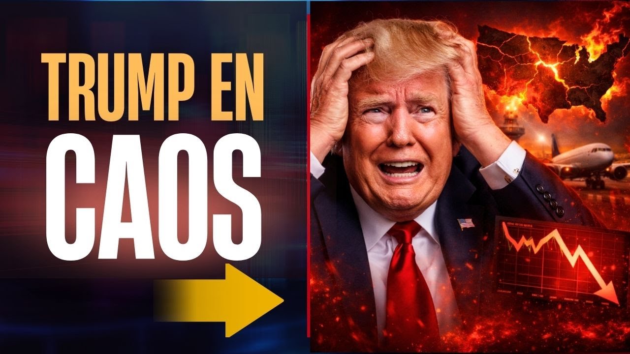 CAOS en EE.UU.: Guerra, economía y aeropuertos al límite con Trump
