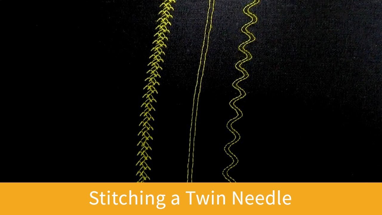 Stitching a Twin Needle on the Baby Lock Brilliant