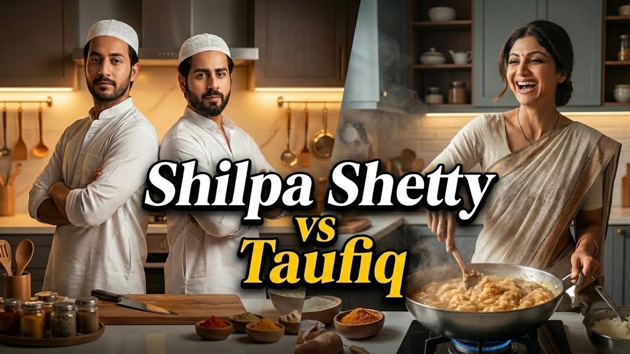Taufiq Cooking vs Shilpa Shetty Restaurant | Banana Halwa 