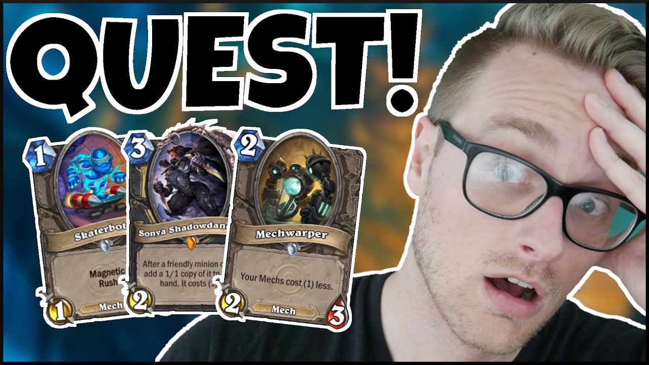 Hearthstone | Everyone's FAVORITE Deck is BACK! | Wild Mech Quest Rogue | Saviors of Uldum