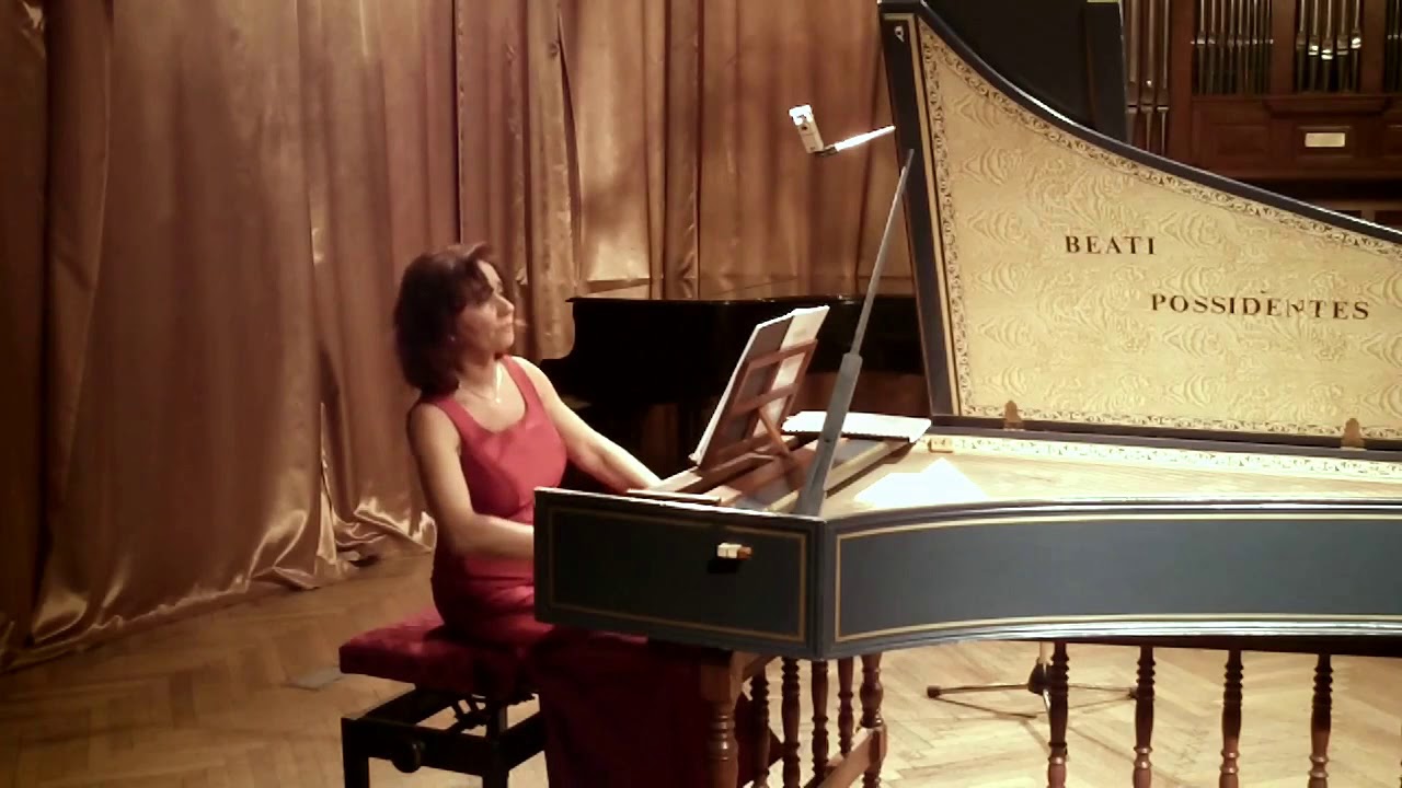 Handel Harpsichord Suite HWV 430 E major Set I No 5 &Aacute;gnes V&aacute;rallyay harpsichord
