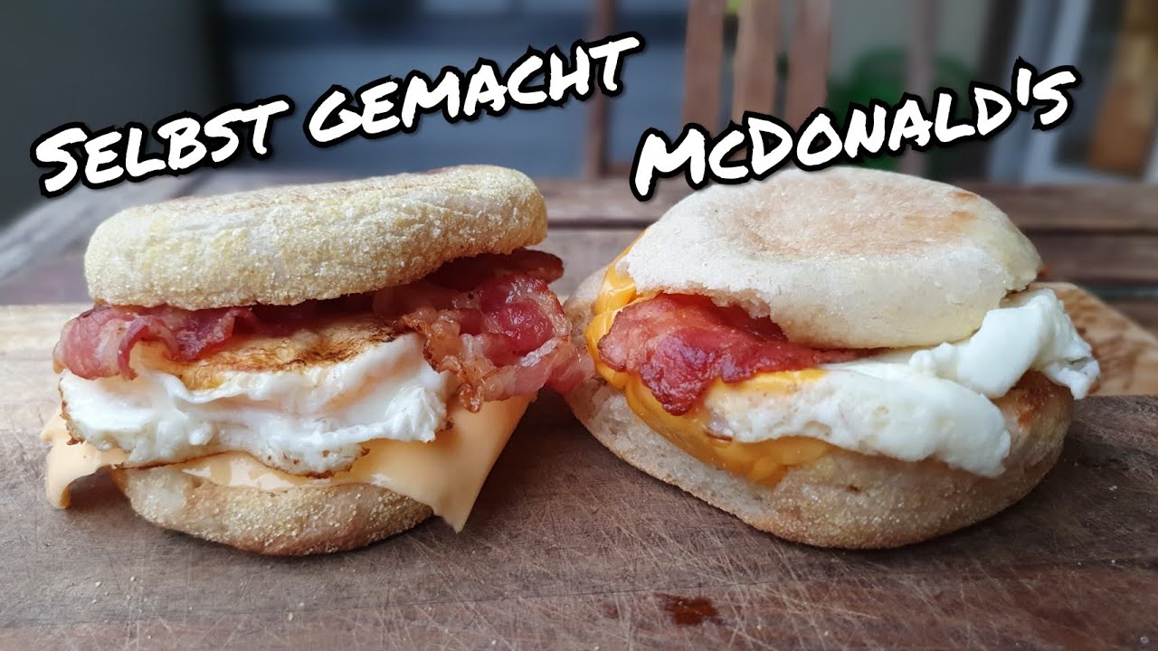 Rezept Egg McMuffin Bacon von McDonald's + Review | FoodLoaf