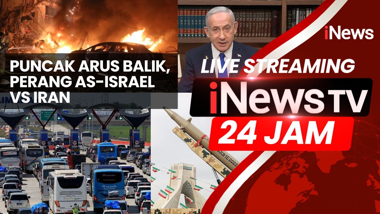 🔴LIVE STREAMING INEWS TV 24 JAM