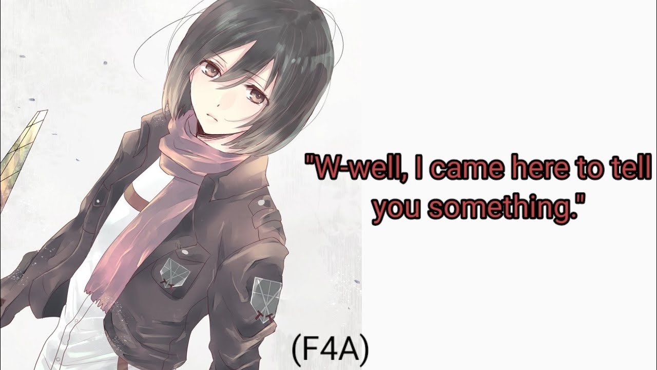 [Flower Petals] Mikasa Ackerman X !Hanahaki! Listener (F4A)