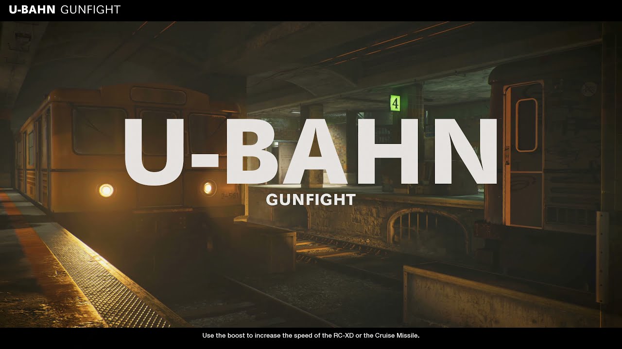 Call of duty Black ops Cold War|Multiplayer Map Showcase|U-Bahn