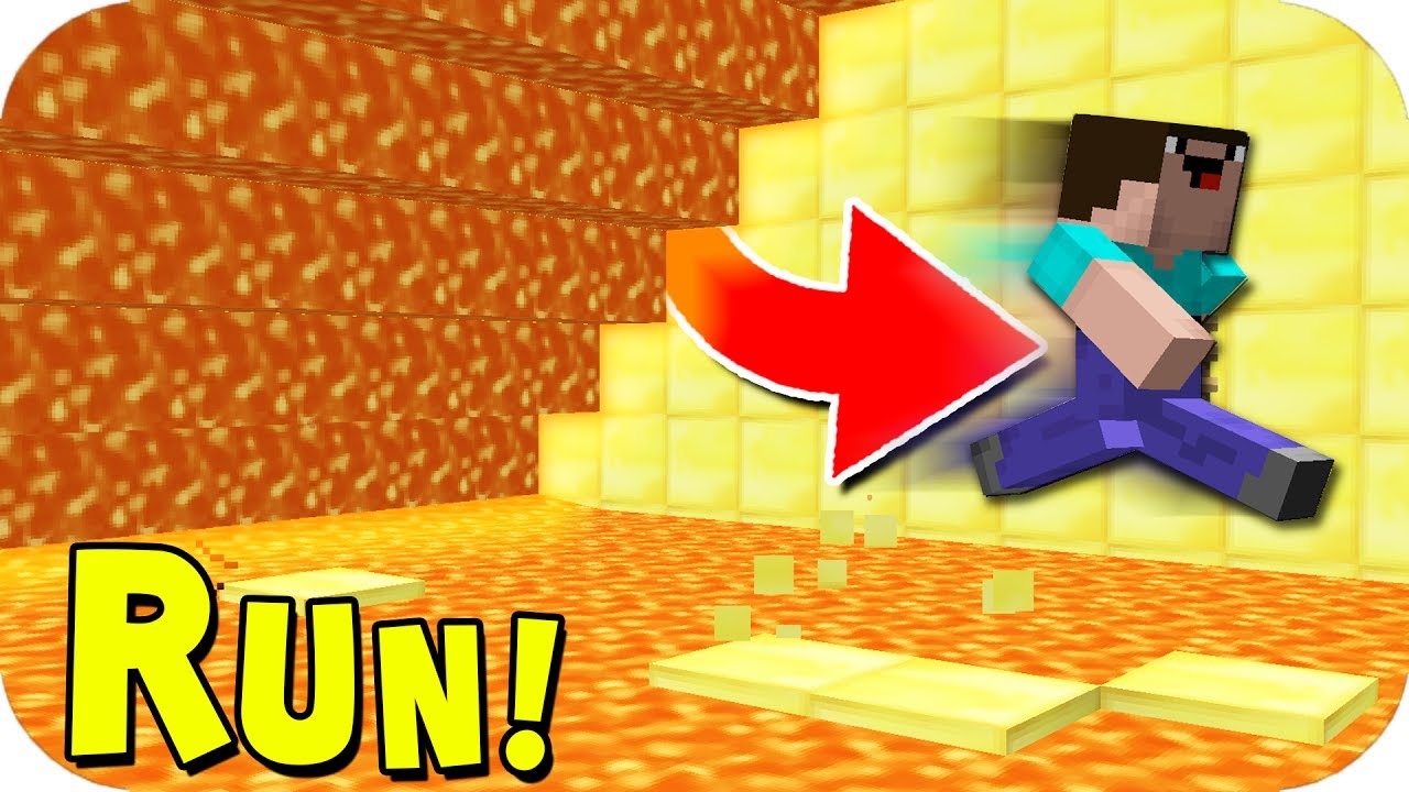 Minecraft CRAZY LAVA RUN! (ESCAPE FROM THE LAVA) w/ PrestonPlayz, Lachlan & Woofless