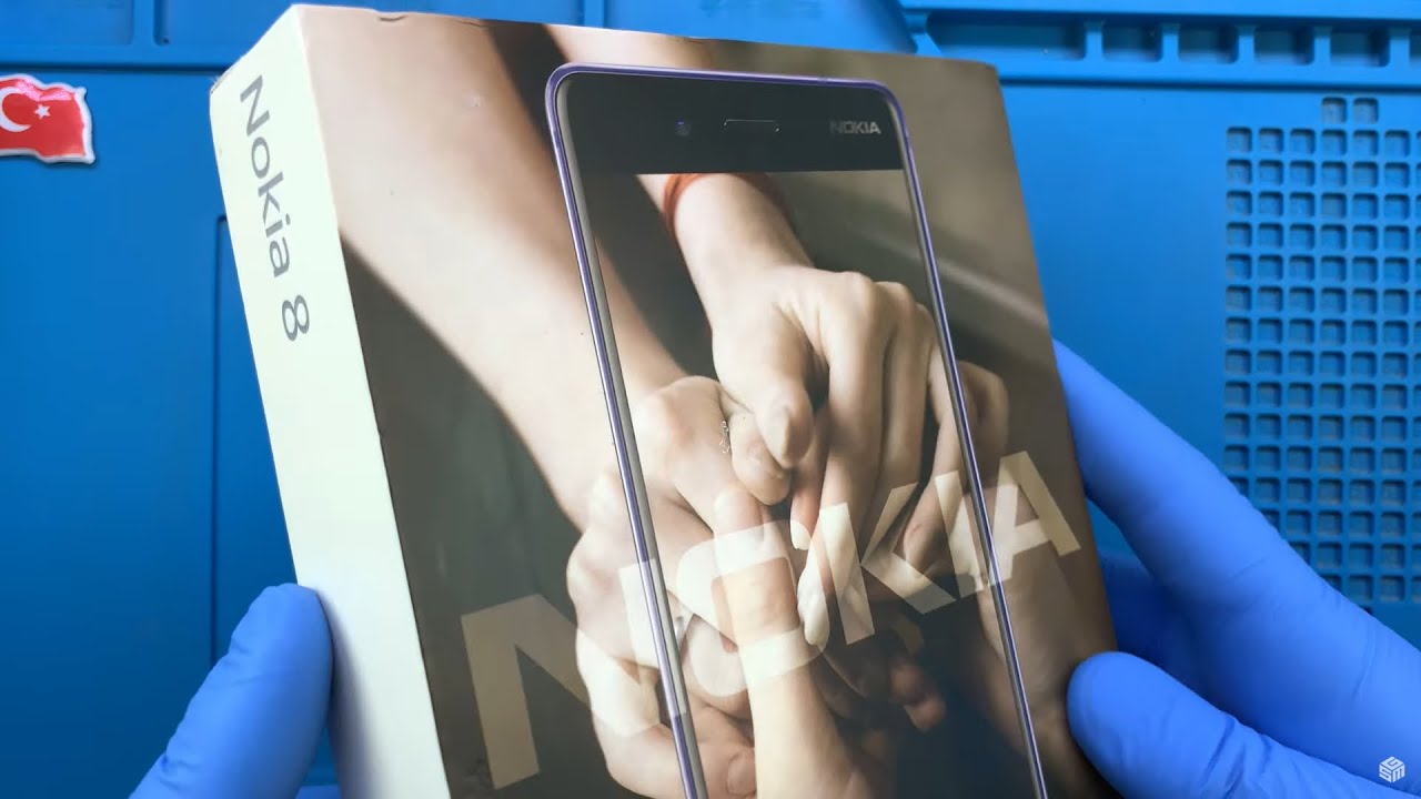 Замена экрана Nokia 8