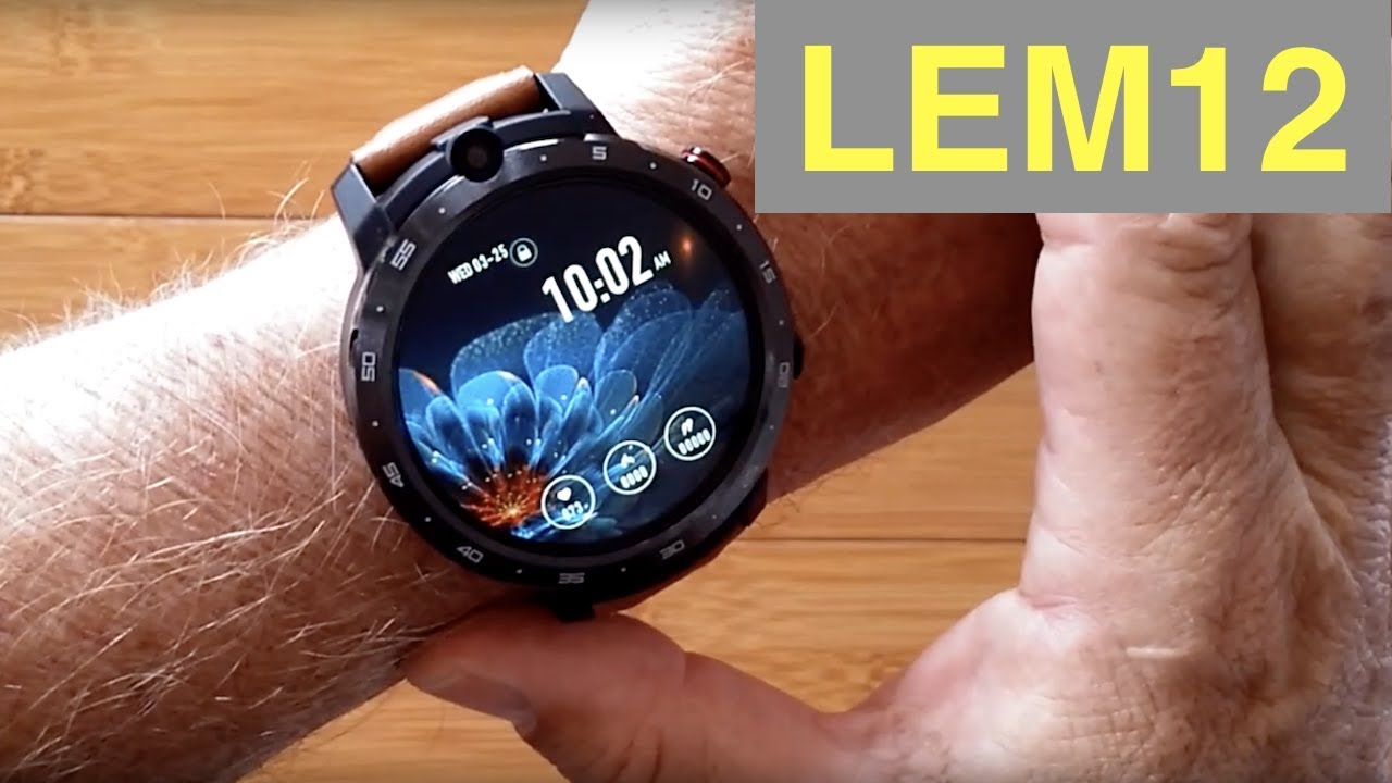 LEMFO LEM12 4G 3GB/32GB Android 7.1.1 Dual Cam Smartwatch 900mAh Power Bank: Unboxing & 1st Look