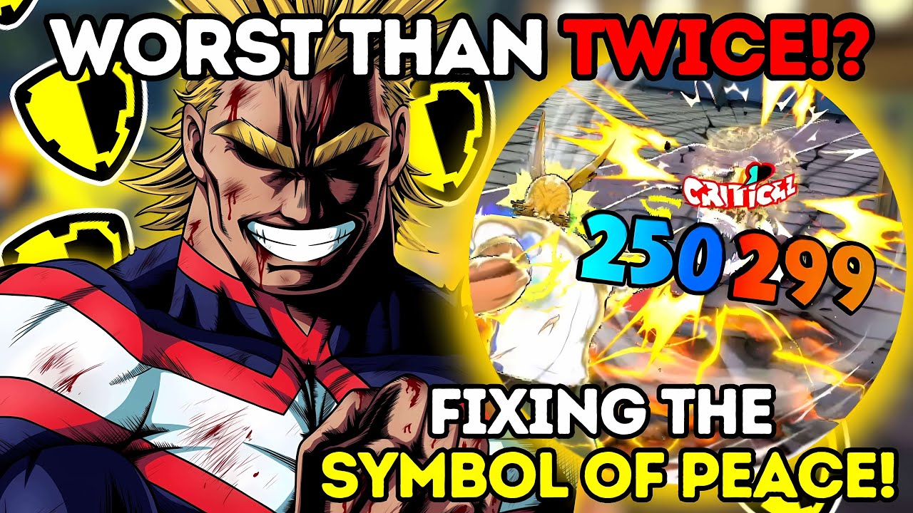 THE WORST CHARACTER IN ULTRA RUMBLE! Fixing Assault All Might!