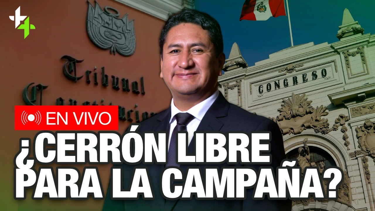 🔴 La DECISIÓN del TC que podría devolver a VLADIMIR CERRÓN a la CARRERA ELECTORAL | TT EN VIVO