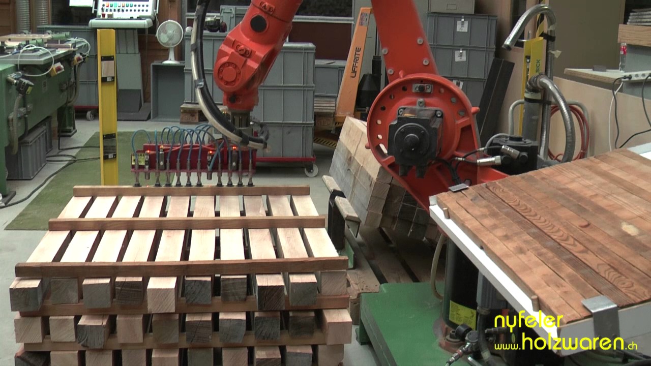 Nyfeler Holzwaren Roboter