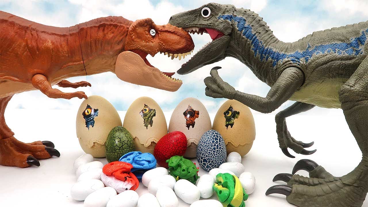 30 Dinosaur Eggs! Jurassic World, Transformer Eggs, 4D Puzzle Dinosaur 공룡 알 부화