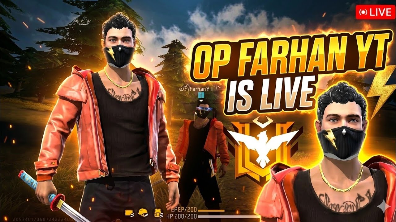 OP FARHAN YT LIVE STREAM 🫡 GARENA FREE FIRE MAX GAMING 