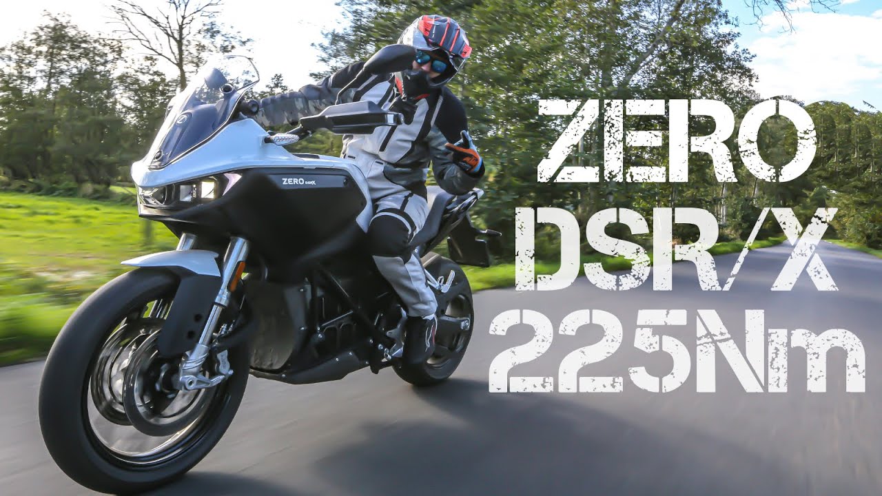 RIDING a NEW Zero DSR/X ! Launch - Offroad - Reverse Mode (Trailer)
