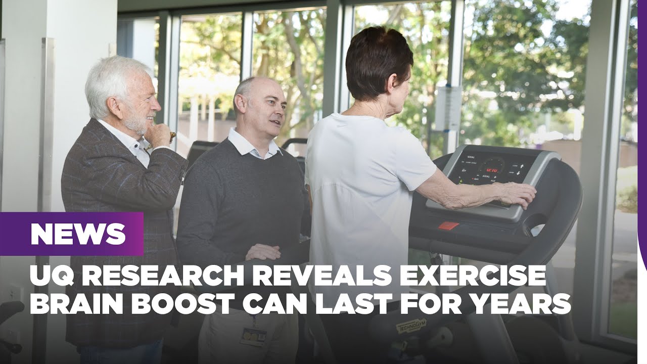 UQ research reveals exercise brain boost can last for years