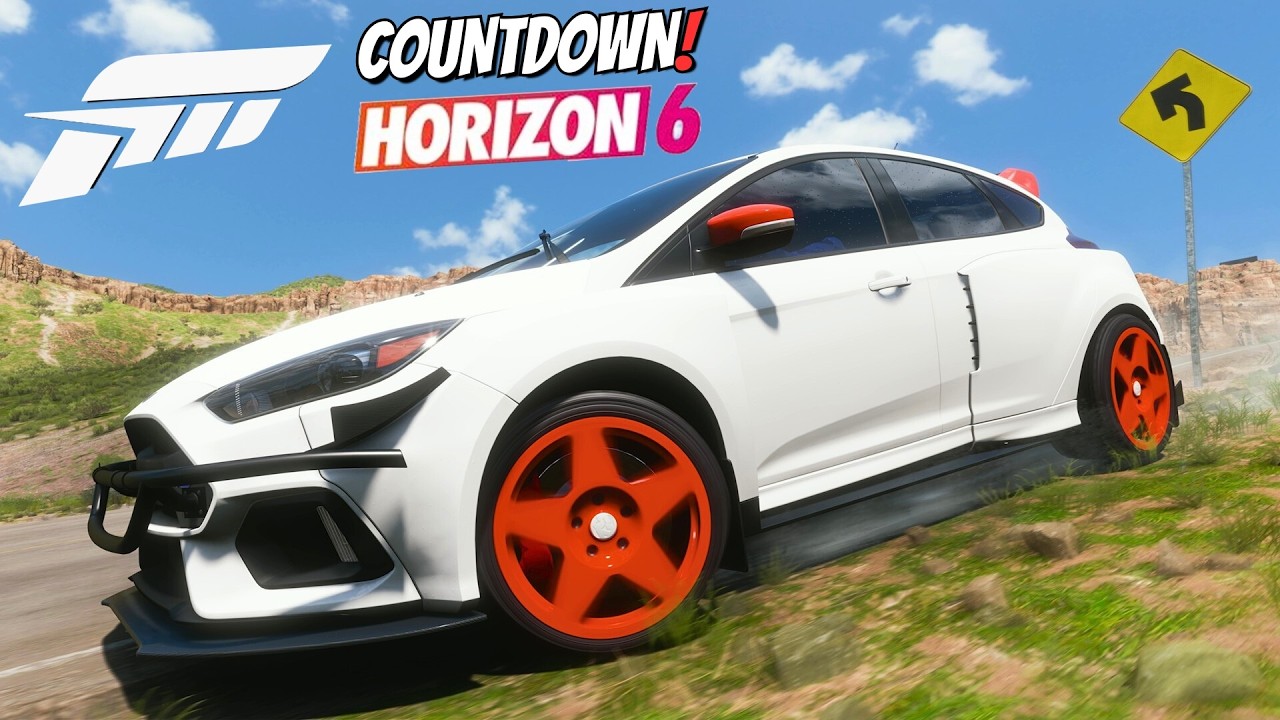 Сборка Focus RS... Обратный отсчет до Forza Horizon 6 Раллийное приключение в Forza Horizon 5, ча...