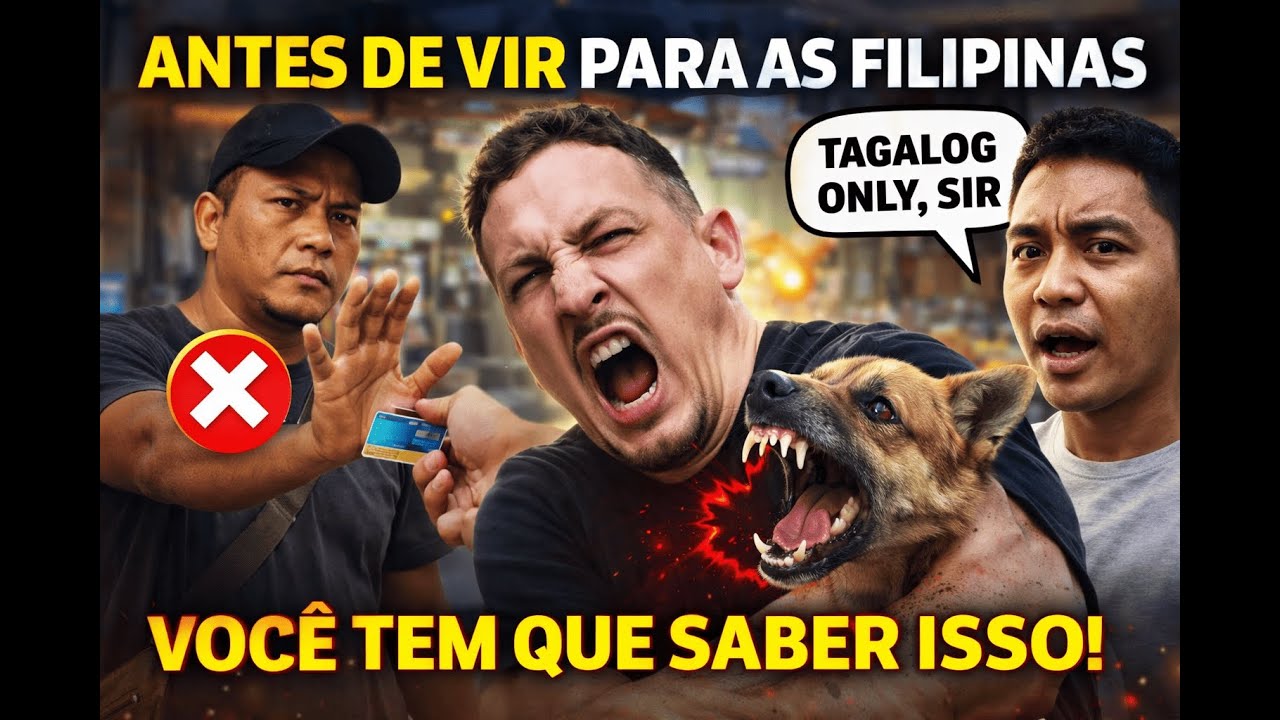 5 coisas que você PRECISA saber antes de vir para as Filipinas (ou vai sofrer)