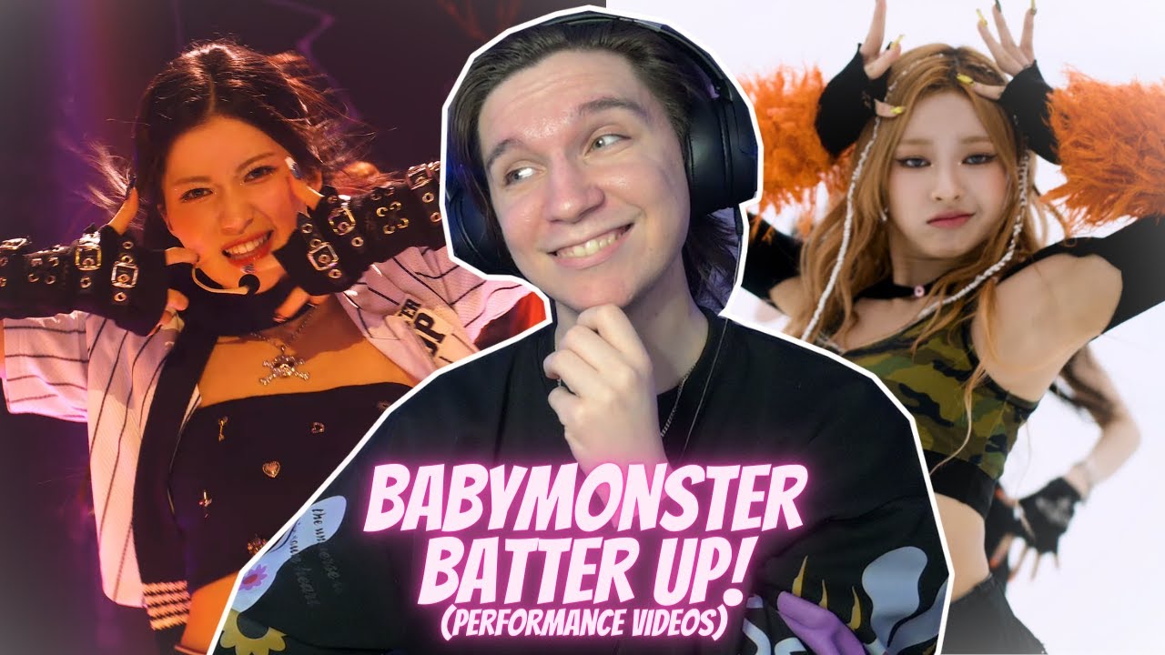 DANCER REACTS TO BABYMONSTER | 'BATTER UP' DANCE PERFORMANCE & LIVE PERFORMANCE (School Ver)