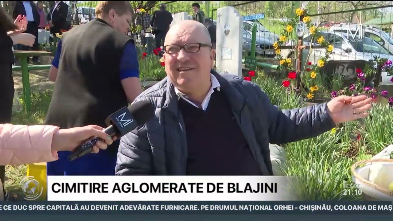 Cimitire aglomerate de Paştele Blajinilor