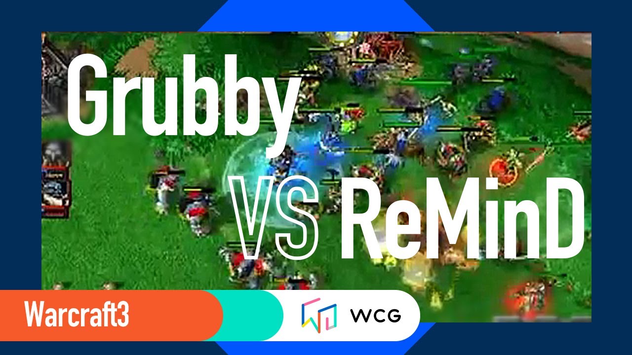 WCG 2010 GF Warcraft 3 Final, Set 2 | Grubby vs ReMinD