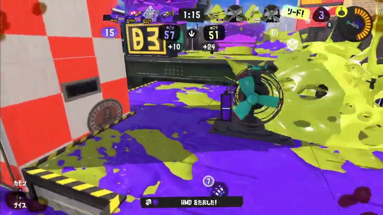 260228 スプラトゥーン3 1戦目