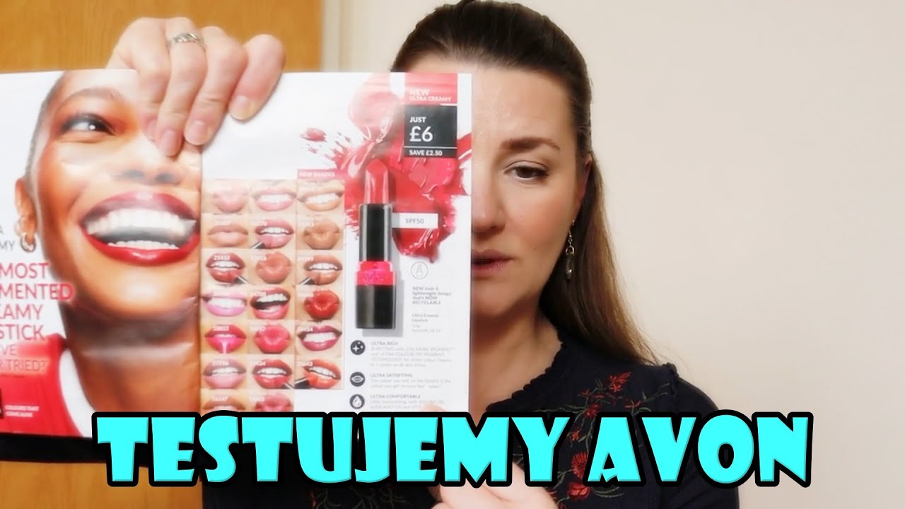 Testujemy Avon   nowe kolory pomadki Ultrakremowej, matowej i lśniącej!