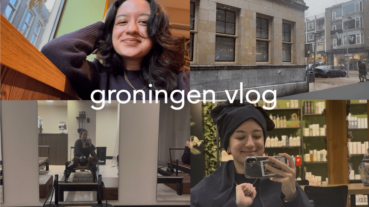 groningen vlog | starting 2026 with snow